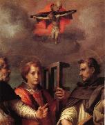 Andrea del Sarto Donor oil painting
